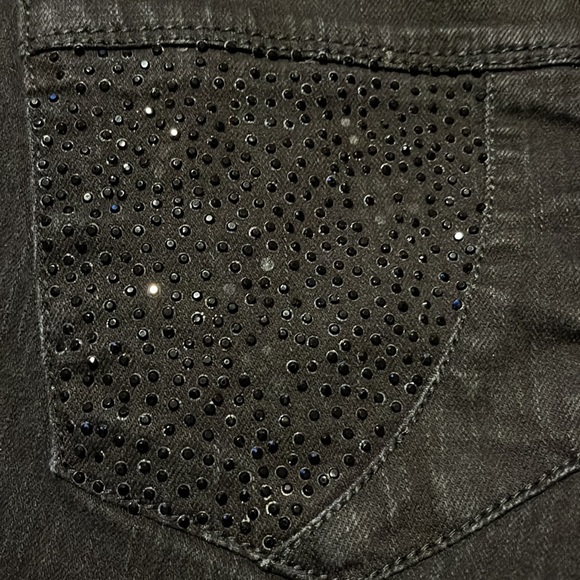 DKNY Jeans Capris, Black, size 14 - Picture 9 of 9